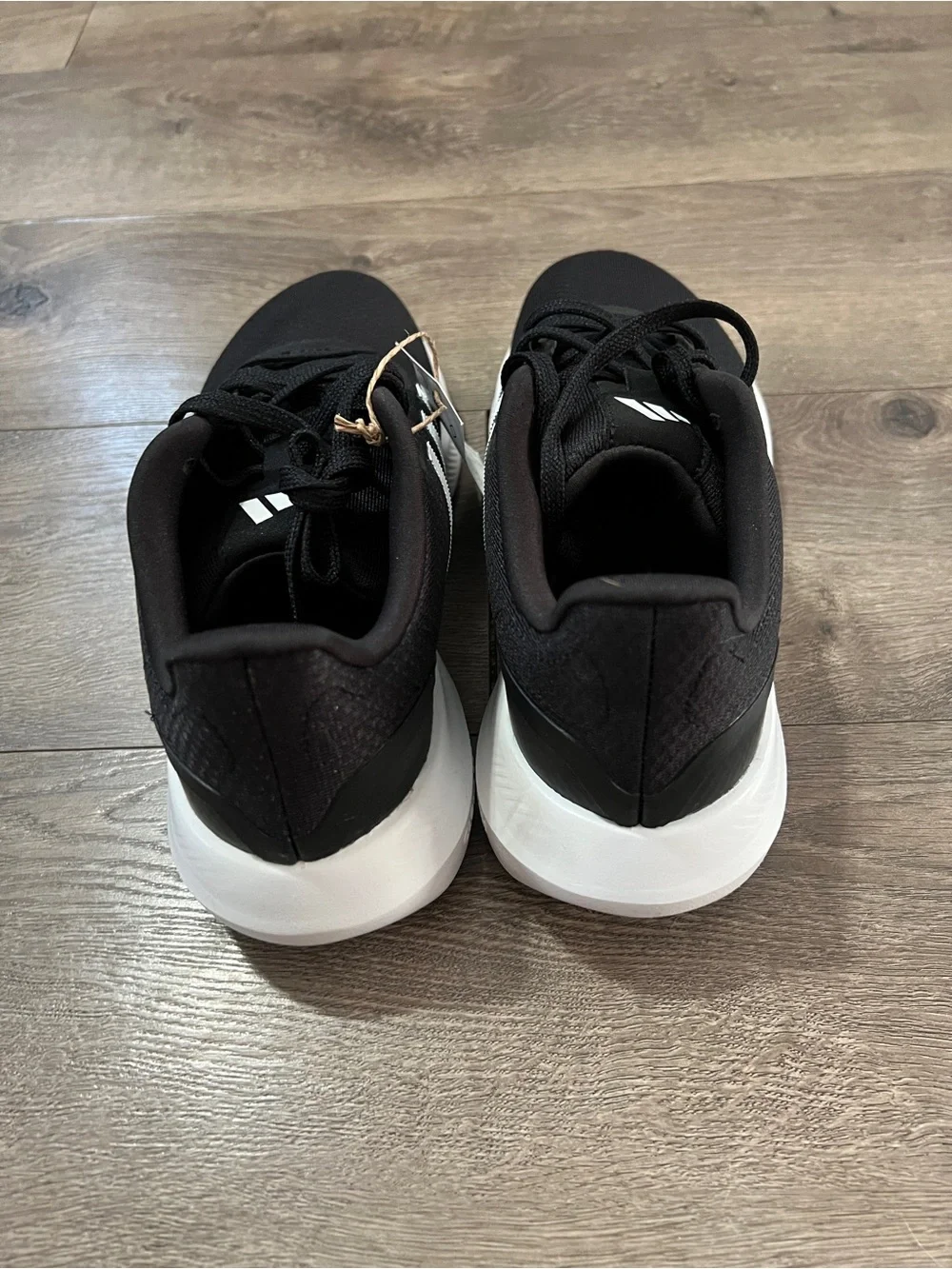Adidas Runfalcon 3.0 Black & White Sneakers Size 7.5 New